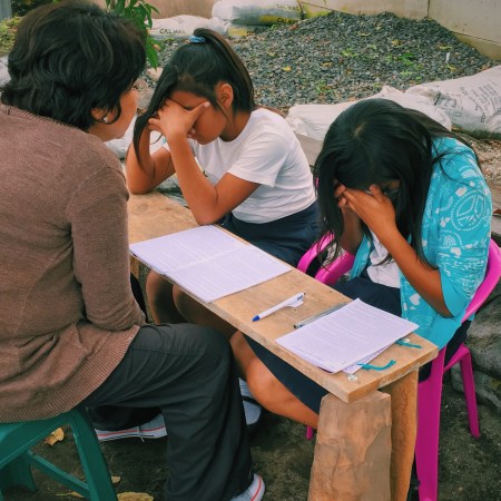 This is why I want to learn Spanish. Two days ago, two sweet girls, Lorena and Claudia, called on the name of Christ and trusted Him with their lives! And now what? These girls need someone to walk beside them as they begin to figure out just what it means to walk with Jesus. I believe God has called me to be that person someday soon.